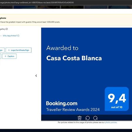 Balcon del Mar Casa Costa Blancaヴィラ エクステリア 写真
